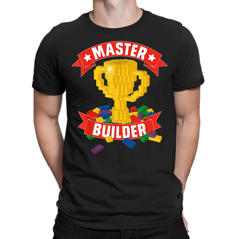 Master Builder Building Blocks T-shirt | Artistshot