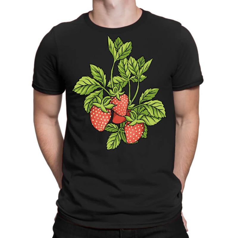 Strawberry Plant Strawberries T Shirt T-shirt | Artistshot