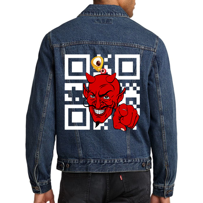 Demon Code 2022 Men Denim Jacket by BELLINI | Artistshot