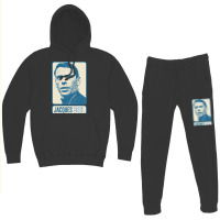 Jacques Brel ? Vintage Look Fan Design-xrkt2 Hoodie & Jogger Set | Artistshot