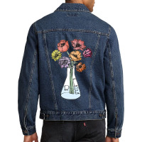 Erlenmeyer Bouquet Men Denim Jacket | Artistshot