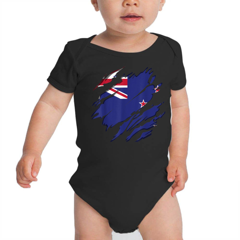 Flag Identity Pride Heritage New Zealand Baby Bodysuit | Artistshot