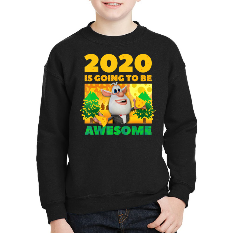 Booba 2020 Is Going To Be Awesome Children Boys Girls Youth Sweatshirt by Kanmopsuk45 | Artistshot