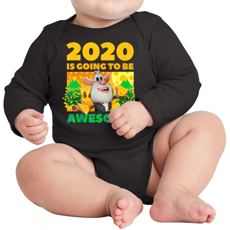 Booba 2020 Is Going To Be Awesome Children Boys Girls Long Sleeve Baby Bodysuit by Kanmopsuk45 | Artistshot