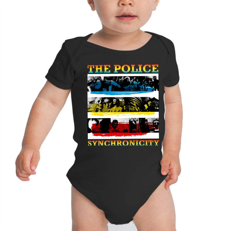 Synchronicity, The Police, Synchronicity, Synchronicitys, Synchronicit Baby Bodysuit by cm-arts | Artistshot