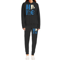 Home Rhode Island In Art Block Letters Hoodie & Jogger Set | Artistshot