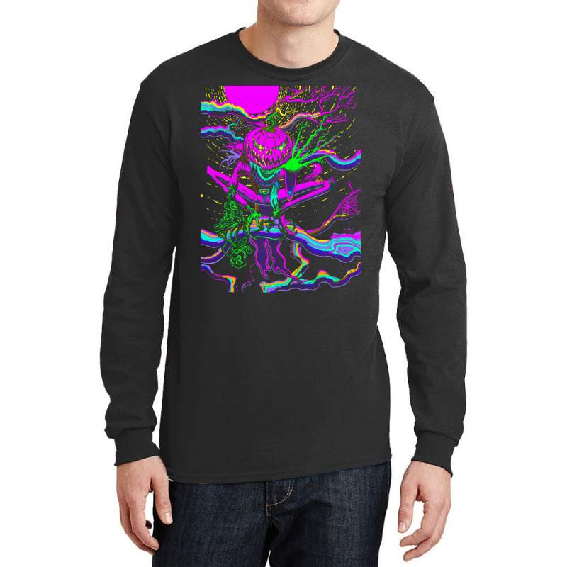 Trippy Halloween T Shirt Long Sleeve Shirts | Artistshot