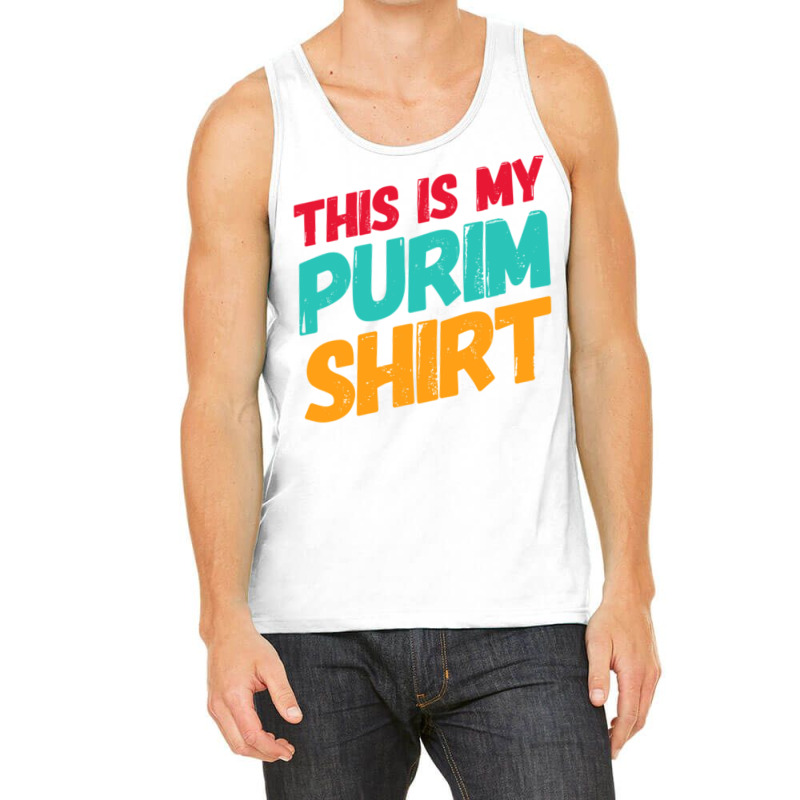 This Is My Purim Shirt Jewish Costume Book Of Esther Long Sleeve T Shi Tank Top by cm-arts | Artistshot