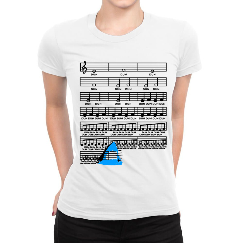 Swimming Theme Ladies Fitted T-Shirt by Begegeg | Artistshot