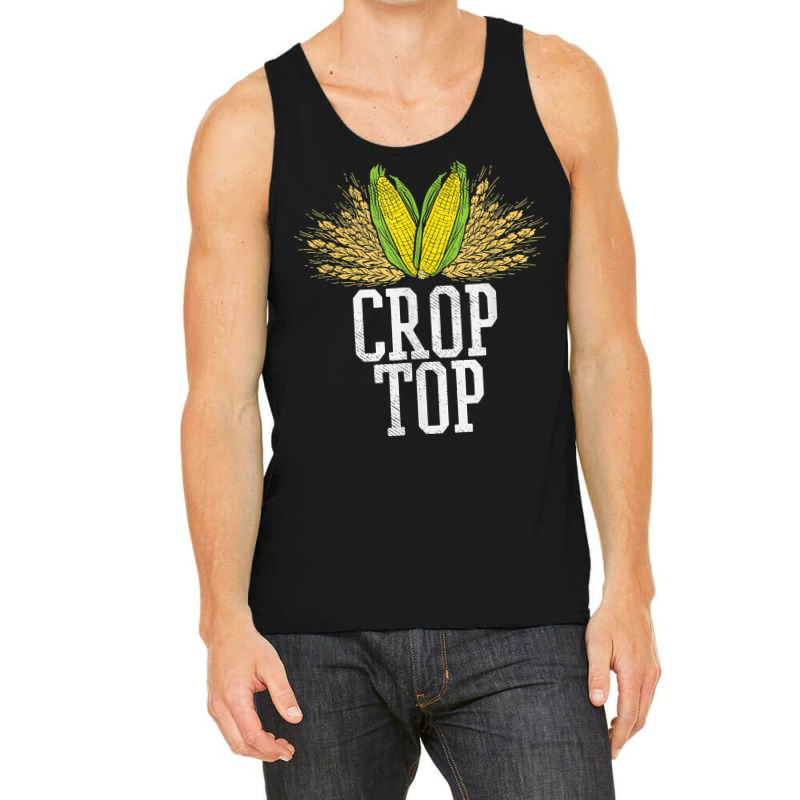 Crop Top Farm Pun Corn Farming - Agriculture - Funny Farmer Tank Top | Artistshot