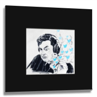 #elon Musk Metal Print Square | Artistshot