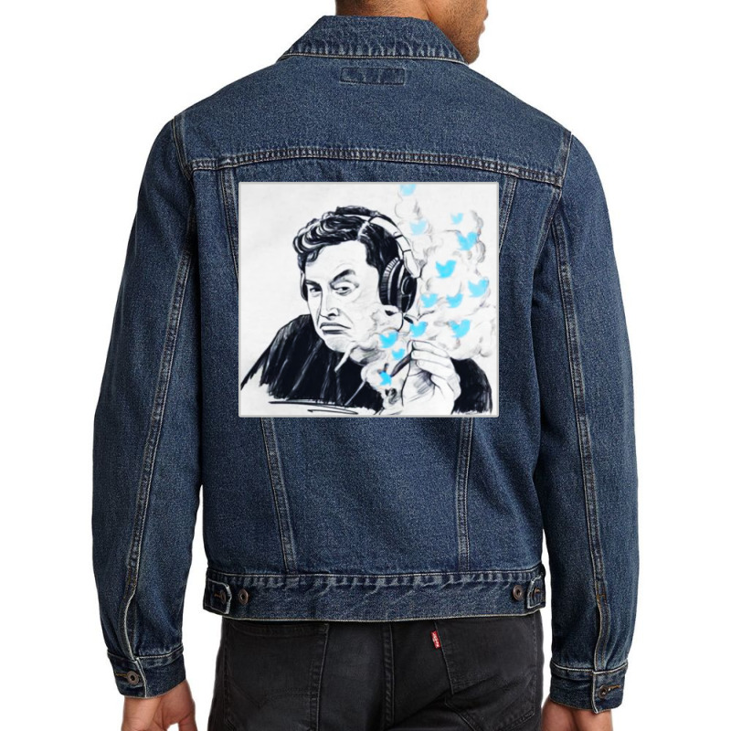 #elon Musk Men Denim Jacket | Artistshot