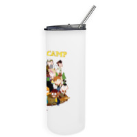 Movie Camp Camp Group Skinny Tumbler | Artistshot