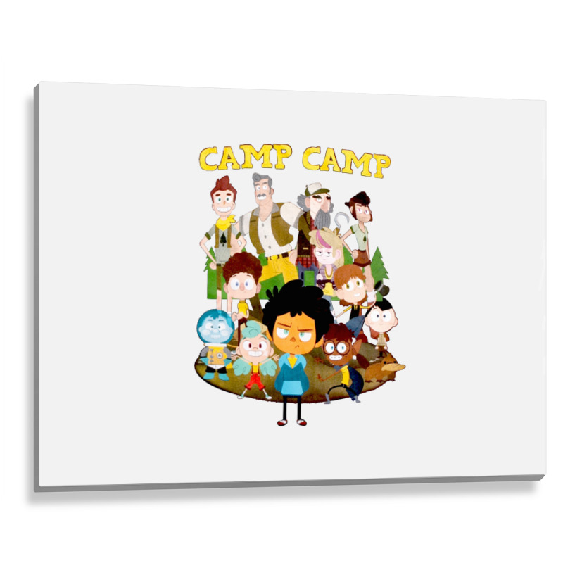 Movie Camp Camp Group Metal Print Horizontal | Artistshot