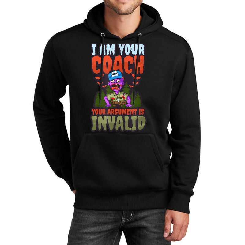 Your Argument Is Invalid Design Halloween Coach Unisex Hoodie by Deluxe | Artistshot