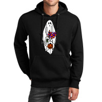 Cute Floral Ghost Women's Halloween Unisex Hoodie | Artistshot