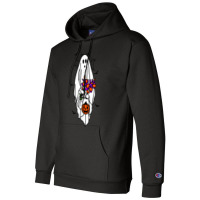 Cute Floral Ghost Women's Halloween Champion Hoodie | Artistshot