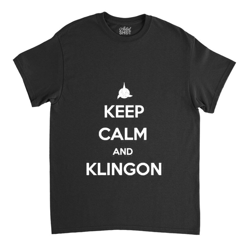 Calm Klingon Classic T-shirt | Artistshot