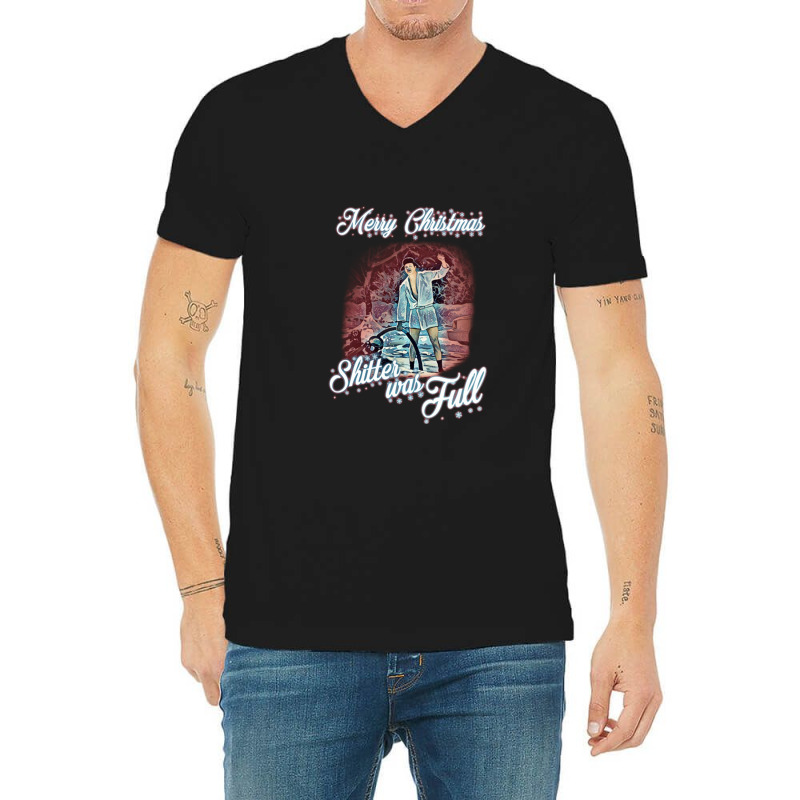 Christmas V-neck Tee | Artistshot