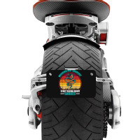 Warning May Suddenly Start Talking About Snakes Retro Snake Motorcycle License Plate | Artistshot