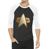 Ds9 Engineering Emblem 3/4 Sleeve Shirt | Artistshot