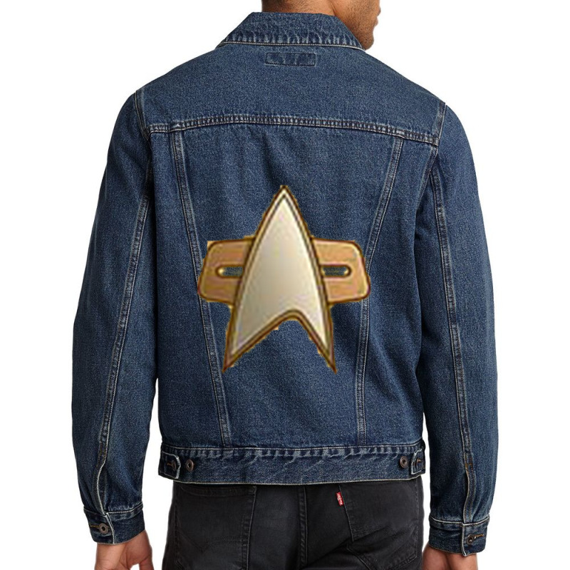 Ds9 Engineering Emblem Men Denim Jacket | Artistshot