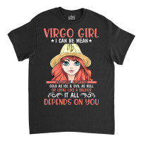 Virgo Girl Sweet Candy Cold Ice Evil As Hell Loyal Soldier Classic T-shirt | Artistshot