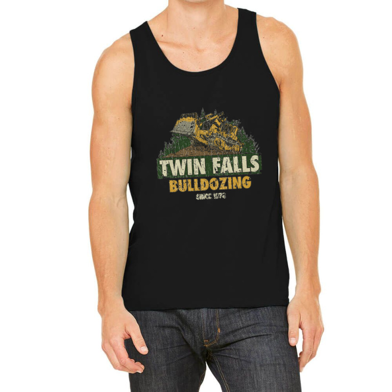 Twin Falls Bulldozing 1978, Bulldozer Tank Top | Artistshot