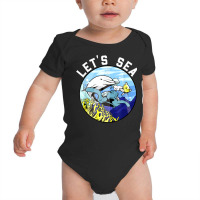 Marine Biologist Let's Sea! Baby Bodysuit | Artistshot