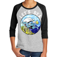 Marine Biologist Let's Sea! Youth 3/4 Sleeve | Artistshot