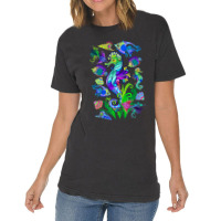 Marine Biologist Ocean Life Drawing Seahorse Vintage T-shirt | Artistshot