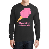 Wyoming State Fair Pink Cotton Candy County Fair Long Sleeve Shirts | Artistshot