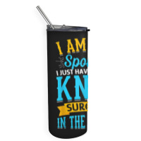 Knee Surgery Warrior   Knee Joint Replacement Surgeries Skinny Tumbler | Artistshot