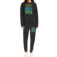 Knee Surgery Warrior   Knee Joint Replacement Surgeries Hoodie & Jogger Set | Artistshot