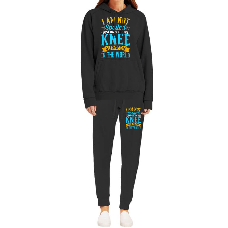 Knee Surgery Warrior   Knee Joint Replacement Surgeries Hoodie & Jogger Set | Artistshot