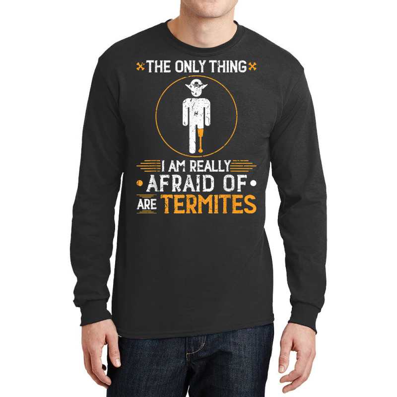 Leg Amputation Disability Prosthetic Leg Amputee Funny Long Sleeve Shirts by Aquarius | Artistshot