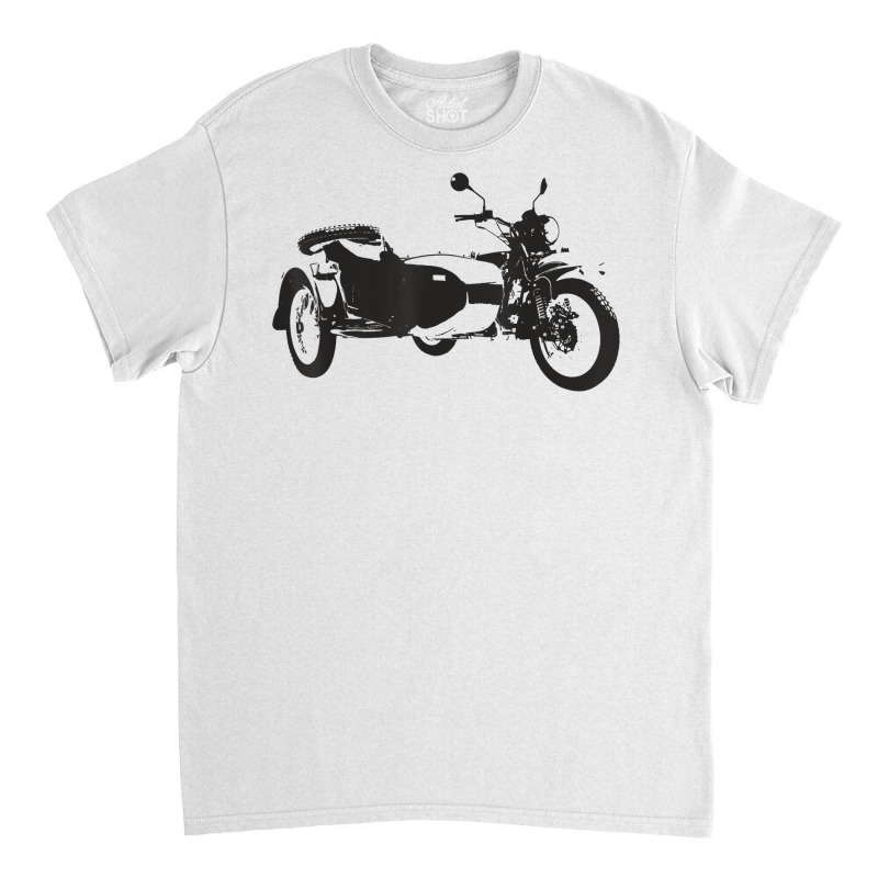 Sidecar Motorcycle  Vintage 3 Wheel Motorbike Tee T Shirt Classic T-shirt by hudizhowav | Artistshot