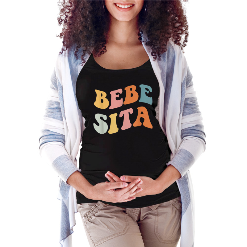 Bebesota Latina Trendy Conejo Malo Maternity Scoop Neck T-shirt by Orchid | Artistshot