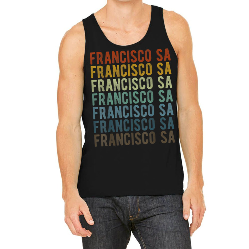 Francisco Sa City Brazil Retro Tank Top | Artistshot