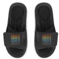 Francisco Sa City Brazil Retro Slide Sandal | Artistshot