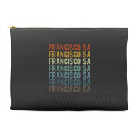 Francisco Sa City Brazil Retro Accessory Pouches | Artistshot