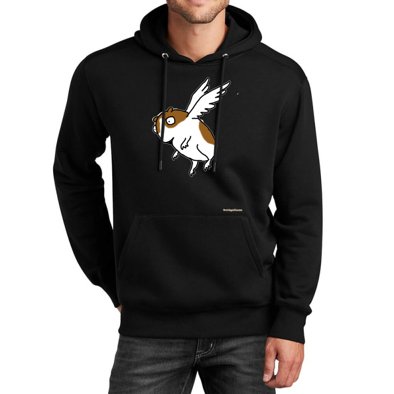 Flying Guinea Pig Unisex Hoodie | Artistshot