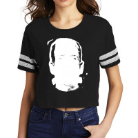 Frankenstein Monster Boris Karloff Face Scorecard Crop Tee | Artistshot