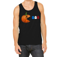 Halloween Pumpkin Ghosts Fun Striped Stars Tank Top | Artistshot