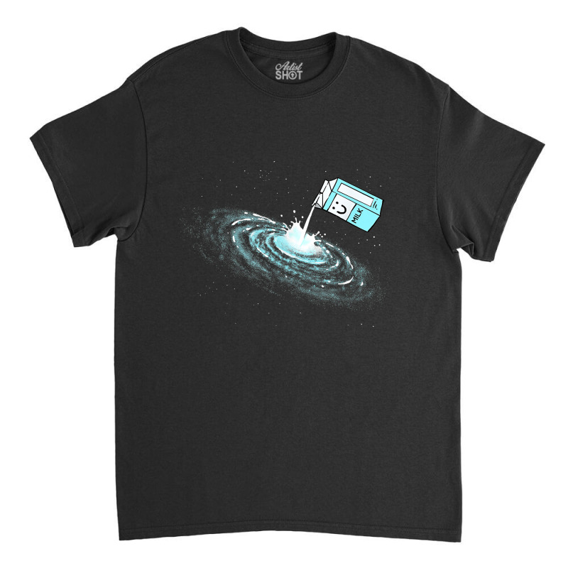 Milky Way Cute Funny Space Astronomy Pun Graphic Classic T-shirt by SantinoBrennan | Artistshot