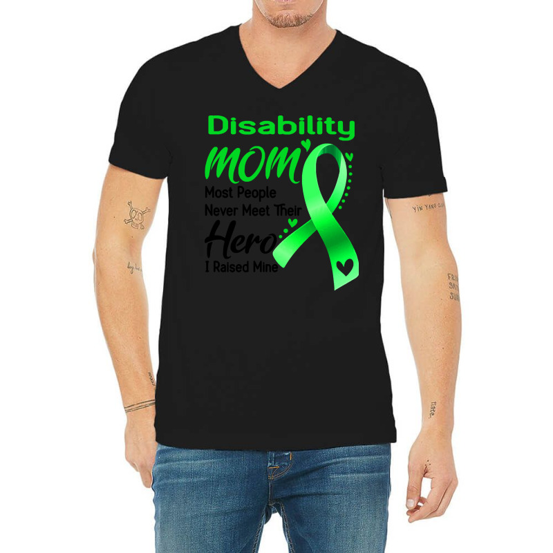 Disability Awareness T  Shirt2081 V-Neck Tee by cm-arts | Artistshot