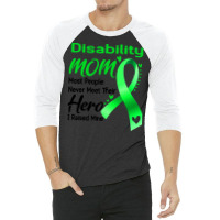 Disability Awareness T  Shirt2081 3/4 Sleeve Shirt | Artistshot