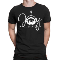 Christian Christmas Joy Jesus Nativity Scene Faith Gift T-shirt | Artistshot