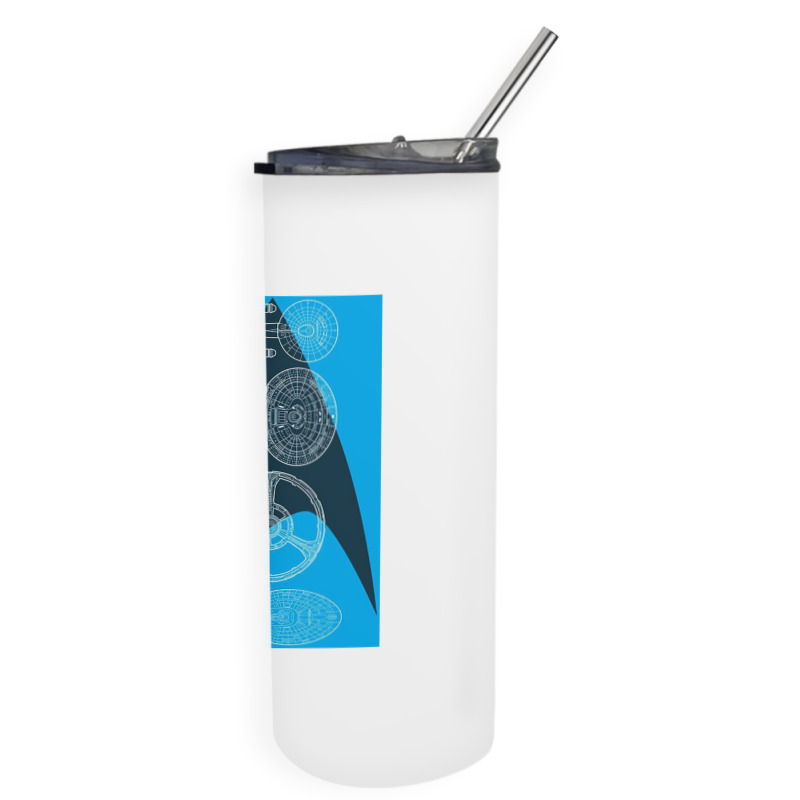 Line Of Ships, Skinny Tumbler | Artistshot