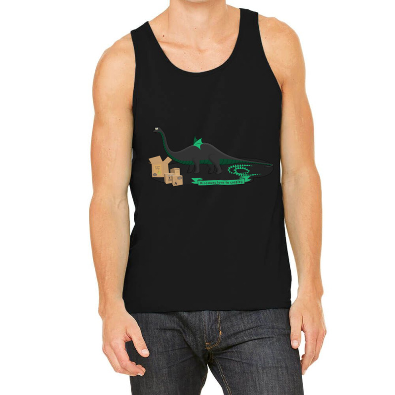 Dinosaurs Love To Cosplay Tank Top | Artistshot